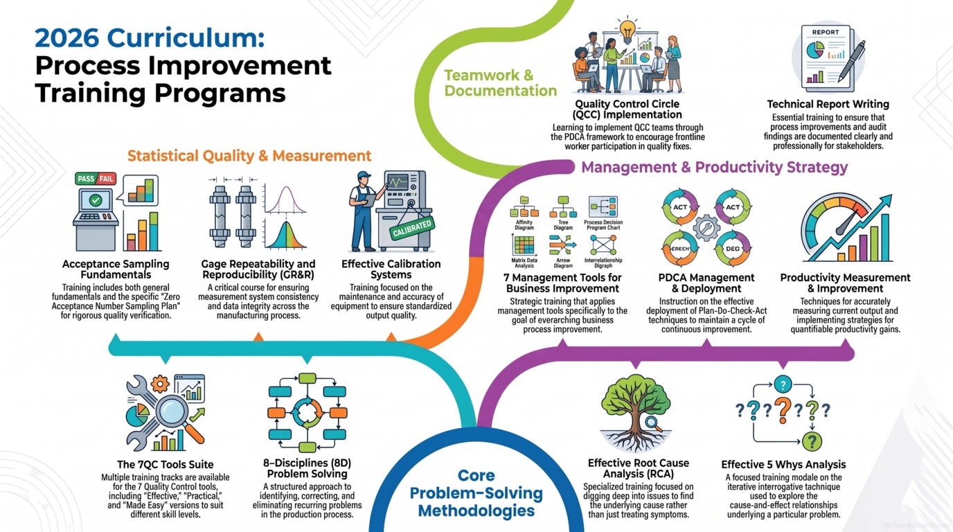 2026 Curriculum: Process Improvement Training Programs