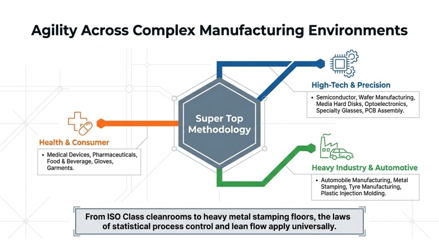 Agility Across Complex Manufacturing Environments